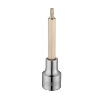 Soquete Bit Torx Hexalobular Longo T45 com Encaixe 1/2 Pol. - Sata