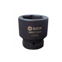 Soquete de Impacto 37mm Encaixe 3/4 Pol Curto Sata
