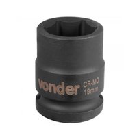 Soquete Sextavado de Impacto 19mm Encaixe 1/2 Vonder
