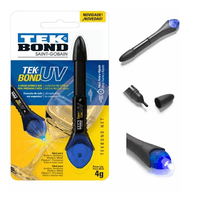 Super Cola Ultra Violeta Caneta Uv Solda Incolor 4g Tekbond