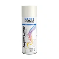 Tinta Spray Branco Brilhante Uso Geral 350ml 250g - Tekbond