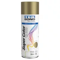 Tinta Spray Dourado Uso Geral 350ml 250g Tekbond