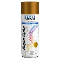 Tinta Spray Metálico Cobre Uso Geral 350ml 250g Tekbond