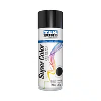 Tinta Spray Preto Brilhante Uso Geral 350ml 250g - Tekbond