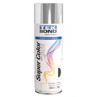 Tinta Spray Uso Geral Cromado 350ml 250g Tekbond