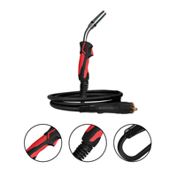 Tocha para Solda Mig Euro Conector 340a 5 Metros Galzer Tocha para Solda Mig Euro Conector 340a 5 Metros Galzer