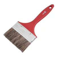 Trincha Pincel Gris 4 Polegadas Cabo Plástico