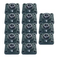 UCF211 Mancal com rolamento UCF 211 Furo 55mm Kit com 13 Pçs