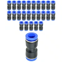 União Reta Emenda Tubo 8mm Conexão Rápida Instantânea 25 UND