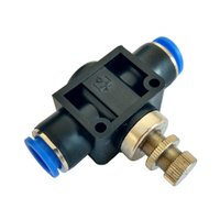 Valvula Regulador de Fluxo Tubo 8mm