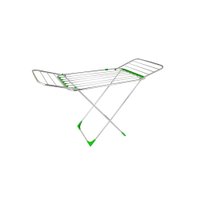 Varal de Chão Aluminio com Abas Dobrável Retrátil Grande