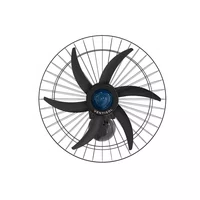 Ventilador de Parede 60cm Falcon Preto Bivolt 230w Ventisol