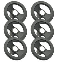 Volante 100mm 2 Raios Cubo em Ferro Fundido V2R 100 6 Und