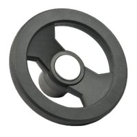 Volante 160mm 2 Raios Cubo em Ferro Fundido V2r 160