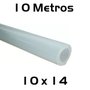 10 Metros de Mangueira De Silicone 10 X 14mm Atoxica Alimenticia