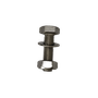 100 Parafuso Sextavado Inox 1/4 x 1 com Porca e Arruela