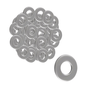 100 Parafuso Sextavado Inox 1/4 x 1 com Porca e Arruela