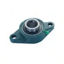 2 Mancal Oval Flange + Rolamento Ucfl205-14 p/ Eixo 7/8