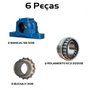 2 Mancal SN508 + 2 Rolamento KC3 22208 + 2 Bucha H308