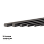 5 Chaveta Quadrada Barra 12x12x500mm Aço 1045