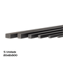 5 Chaveta Quadrada Barra 20x12x500 mm Aço 1045