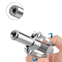 Acoplador Hidráulico com Engate Rapído Duplo 1/8 Npt Bremen