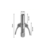 Acoplador Hidráulico com Engate Rapído Duplo 1/8 Npt Bremen