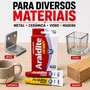 Adesivo Cola Epoxi Araldite Hobby 23g Plástico Metal