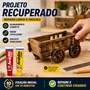 Adesivo Cola Epóxi Araldite Hobby Vidro Pedra Borracha