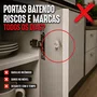 Adesivo de Proteção Anti-impacto Redondo Movéis Portas 19mm