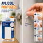 Adesivo de Proteção Anti-impacto Redondo Movéis Portas 19mm