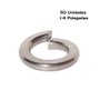 Arruela de Pressão Inox 5/16 Polegada 50 Unidade