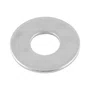 Arruela Inox Lisa 1 Polegada - 10 Unidades