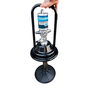 Bomba de Graxa Pneumatica Móvel Balde Graxeira 12 Kg