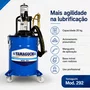 Bomba de Graxa Pneumatica Móvel Balde Graxeira 20 Kg Yamaguchi