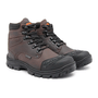 Bota de Couro Legítimo Polaris Motociclista 43 Café Prowork