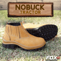 Botina de Couro Nobuck com Elastico Tractor Castor N. 38 Fox