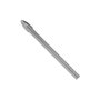 Broca Diamantada 5mm para Porcelanato e Vidro Mtx