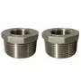 Bucha de Redução Aço Inox 304 Rosca 3/4 X 1/2 Npt 2 Unidades