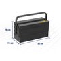 Caixa Ferramenta 7 Gavetas Sanfonada 50x19x24 Vonder