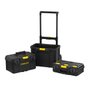 Caixa para Ferramentas 3 em 1 Quick-link com Rodas para 45kg
