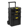 Caixa para Ferramentas 3 em 1 Quick-link com Rodas para 45kg