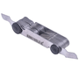 Calibre de Rosca Pente com 24 Lâminas Métrica Kingtools