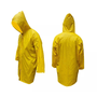 Capa de Chuva Pvc Amarela com Forraçãotamanho G Plastcor
