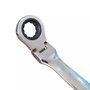 Chave Combinada 12mm Cabeça com Catraca Articulada Sata