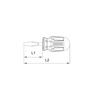 Chave de Fenda Cotoco 5/16 X 1.1/2 St61365 Industrial Sata
