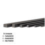Chaveta Quadrada Barra 5x5x500 - 6x6x500 - 8x7x500