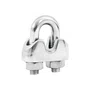 Clip para Cabo de Aço 3/8 9,53mm Galvanizado Vonder 10 UND