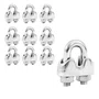 Clip para Cabo de Aço 5/16 7,94mm Galvanizado Vonder 10 UND