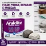 Cola Adesivo Araldite Massa Vedar Metal Madeira 50g Tekbond